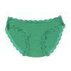 Stripe and Stare Knickers Emerald Green Best