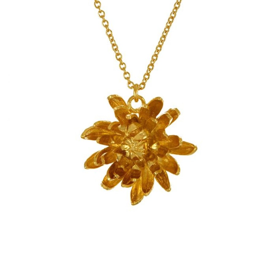 Alex Monroe Chrysanthemum Flower Necklace Best