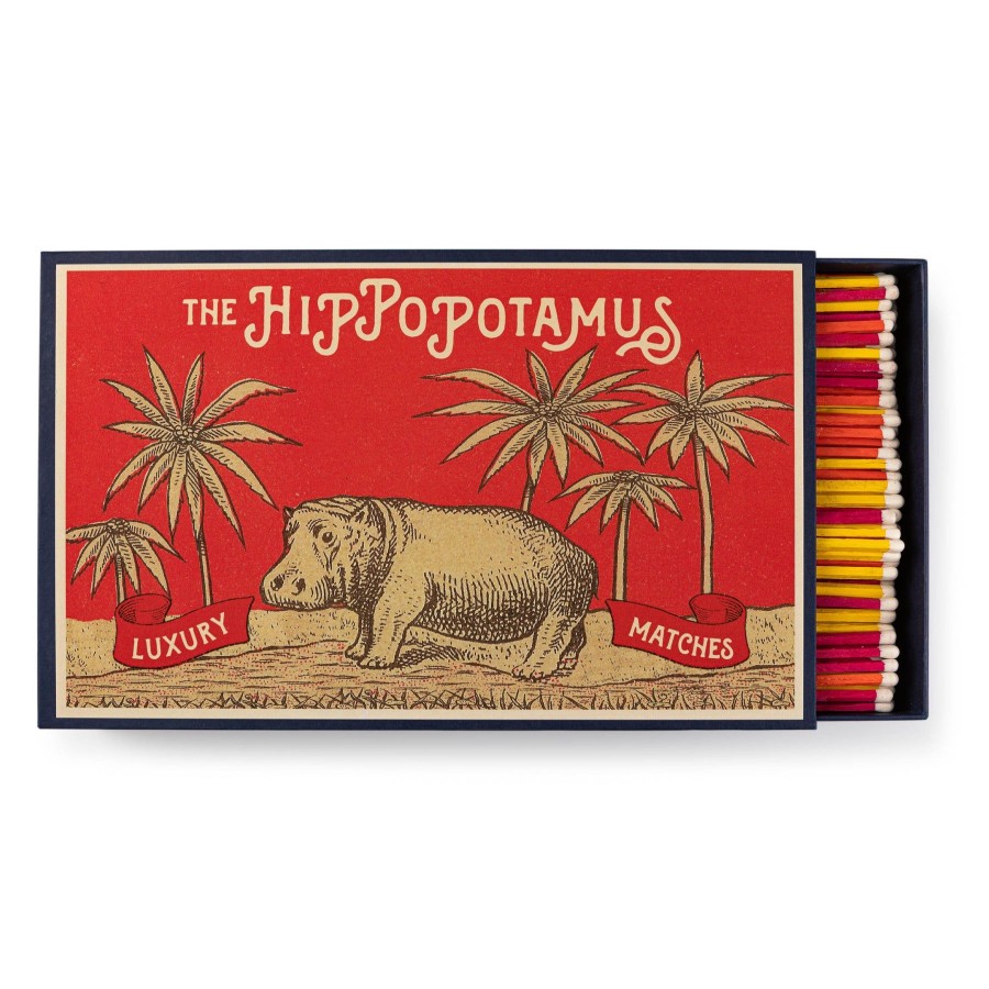 Archivist Gallery Hippopotamus - Giant Matches Online