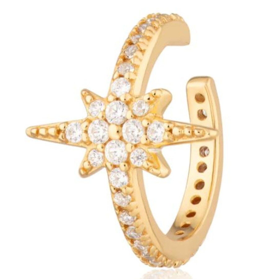 Scream Pretty Gold Starbust Ear Cuff Online