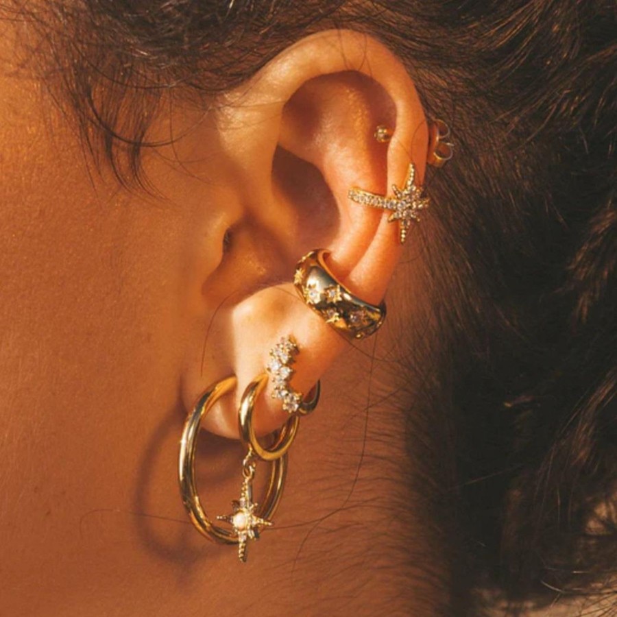 Scream Pretty Gold Starbust Ear Cuff Online