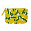 The Jacksons Lemon All Over Bead Clutch Hot