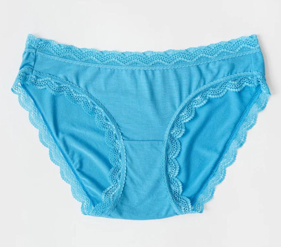 Stripe and Stare Knickers - Turquoise New