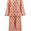 Dilli Grey Dusty Peach Khushi Pyjamas New