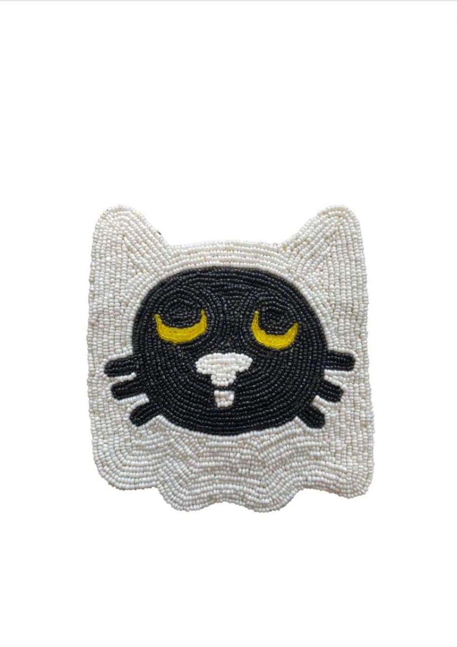 The Jacksons Cat Coin Purse - Ghost Wholesale