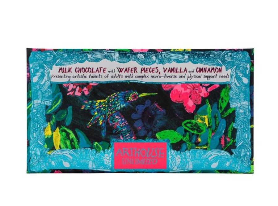 Arthouse Unlimited Sweet Nectar Milk Chocolate With Wafer Pieces, Vanilla And Cinnamon Wholesale