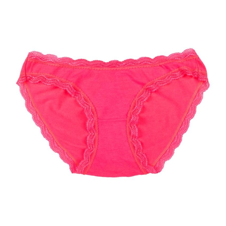 Stripe and Stare Knickers Hot Pink Hot