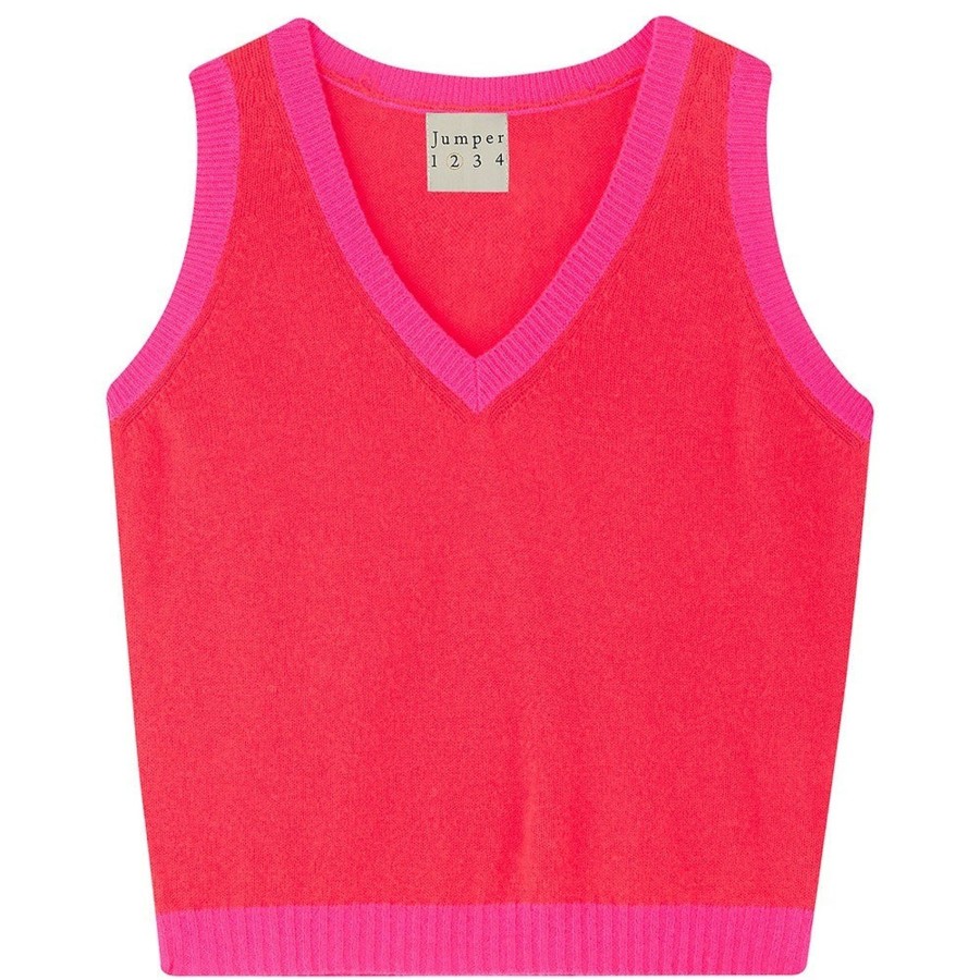 Jumper 1234 Pink Contrast Tank Clearance