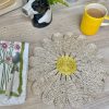 The Jacksons Daisy Placemat- Yellow Online