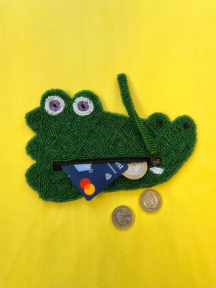 The Jacksons Croc Coin Purse Clearance