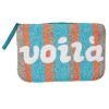 The Jacksons Voila Bead Clutch - Silver, Blue, Pink And White Wholesale