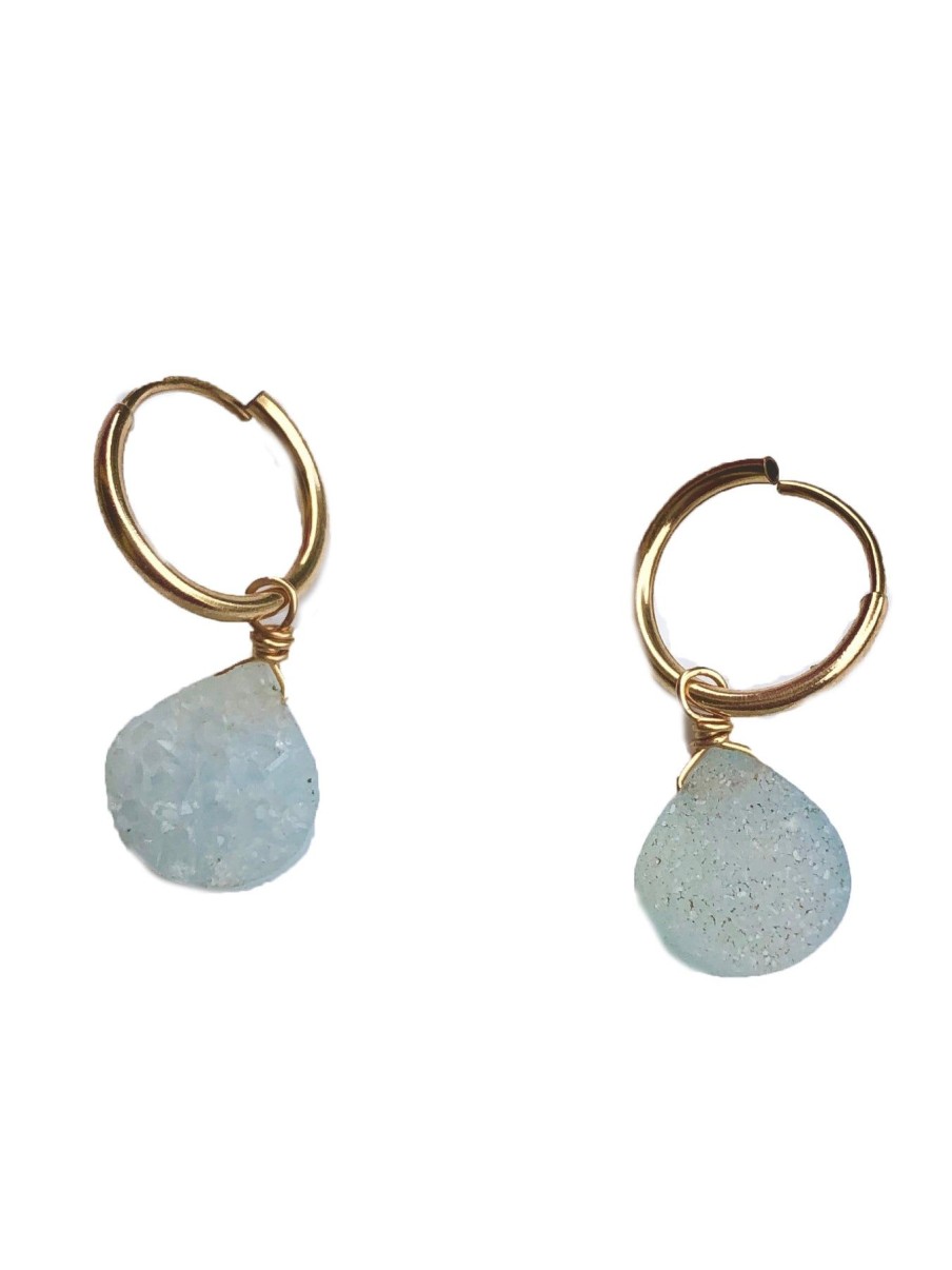 Rue Belle Druzy Earrings Clearance