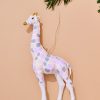 Cody Foster Pastel Giraffe Ornament Hot