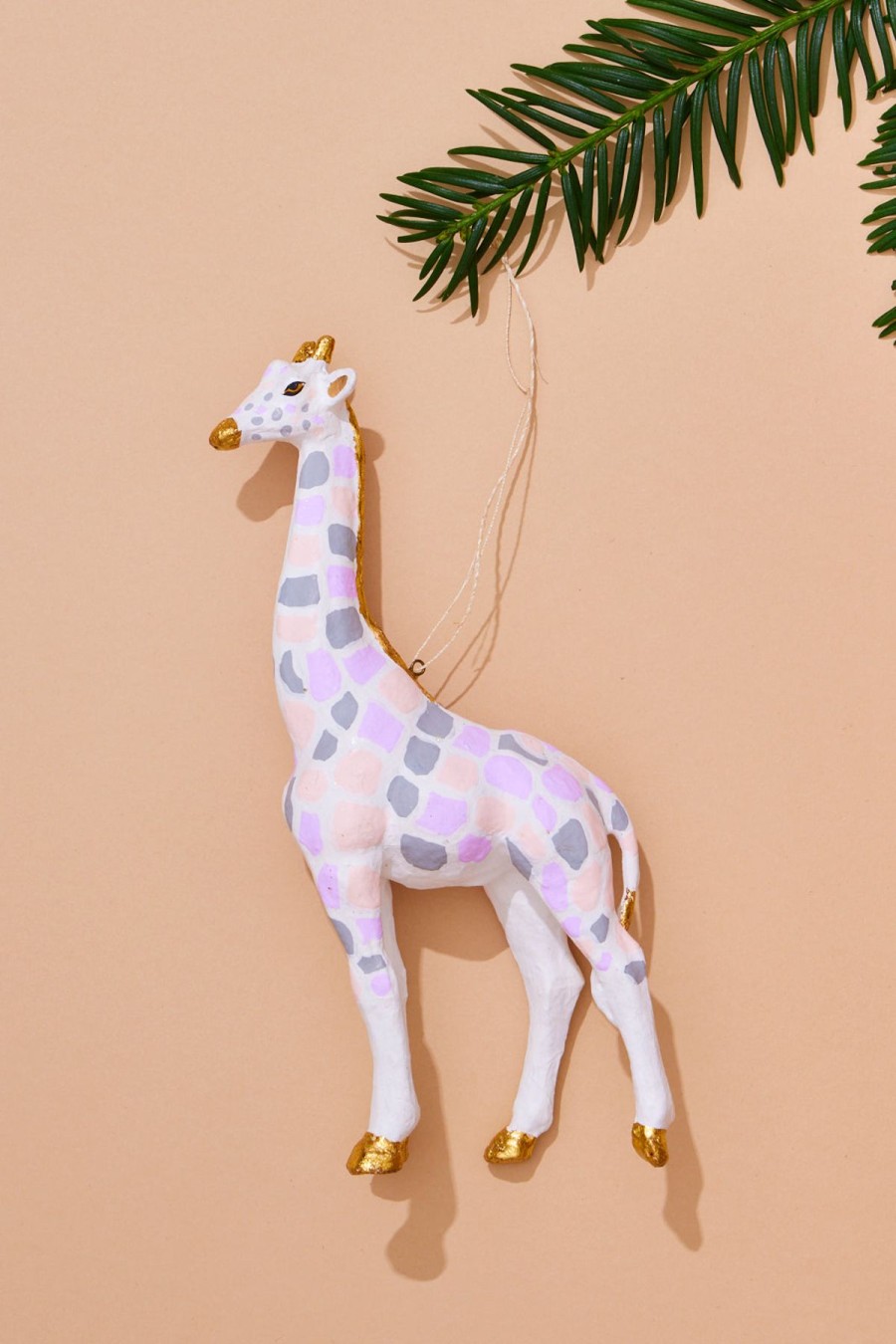 Cody Foster Pastel Giraffe Ornament Hot