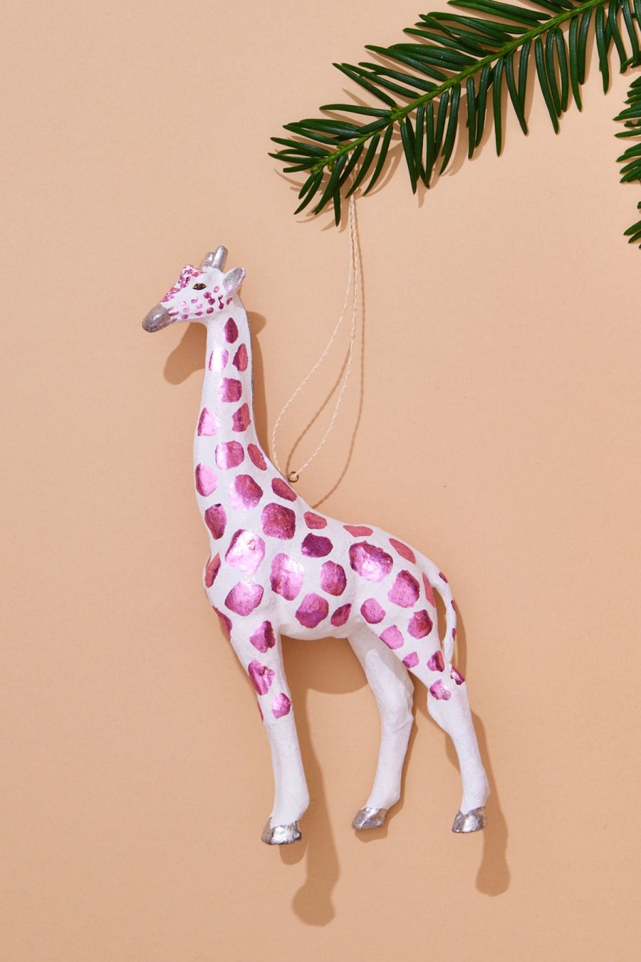 Cody Foster Pastel Giraffe Ornament Hot