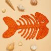 The Jacksons Fish Placemat Orange New