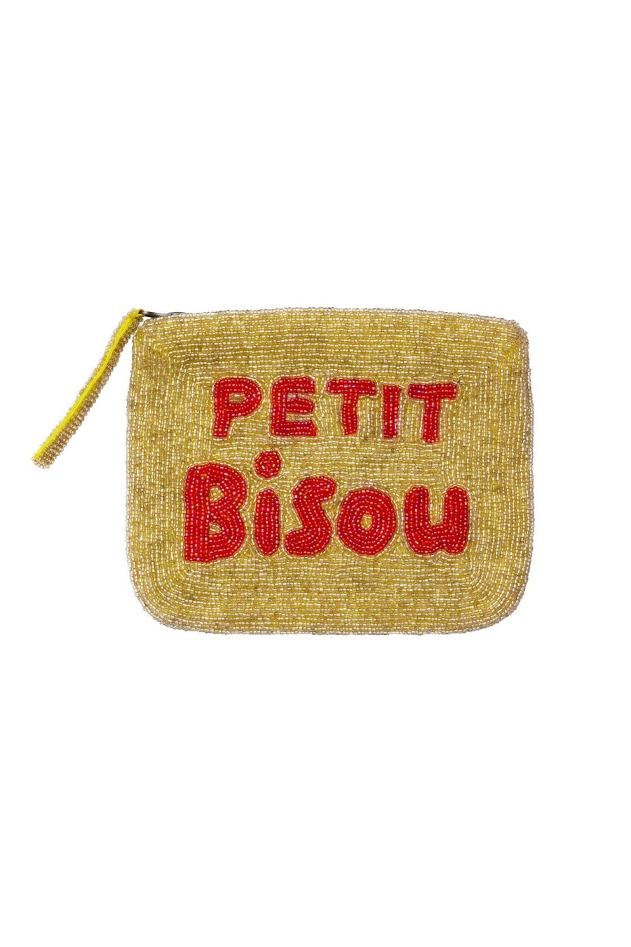 The Jacksons Petit Bisou Mini Clutch- Gold And Red Wholesale