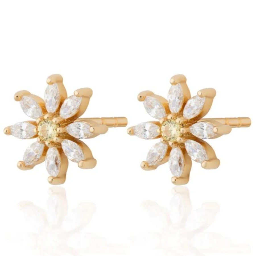 Scream Pretty Hannah Flower Studs Hot