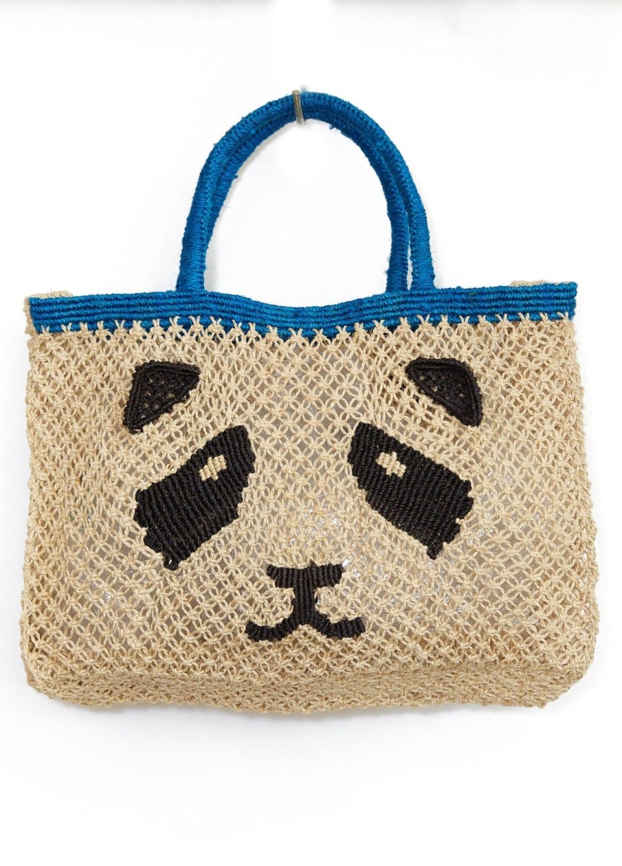 The Jacksons Panda- Natural With Blue & Black Online