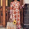 Stella Forest Terracotta Music Dress Hot