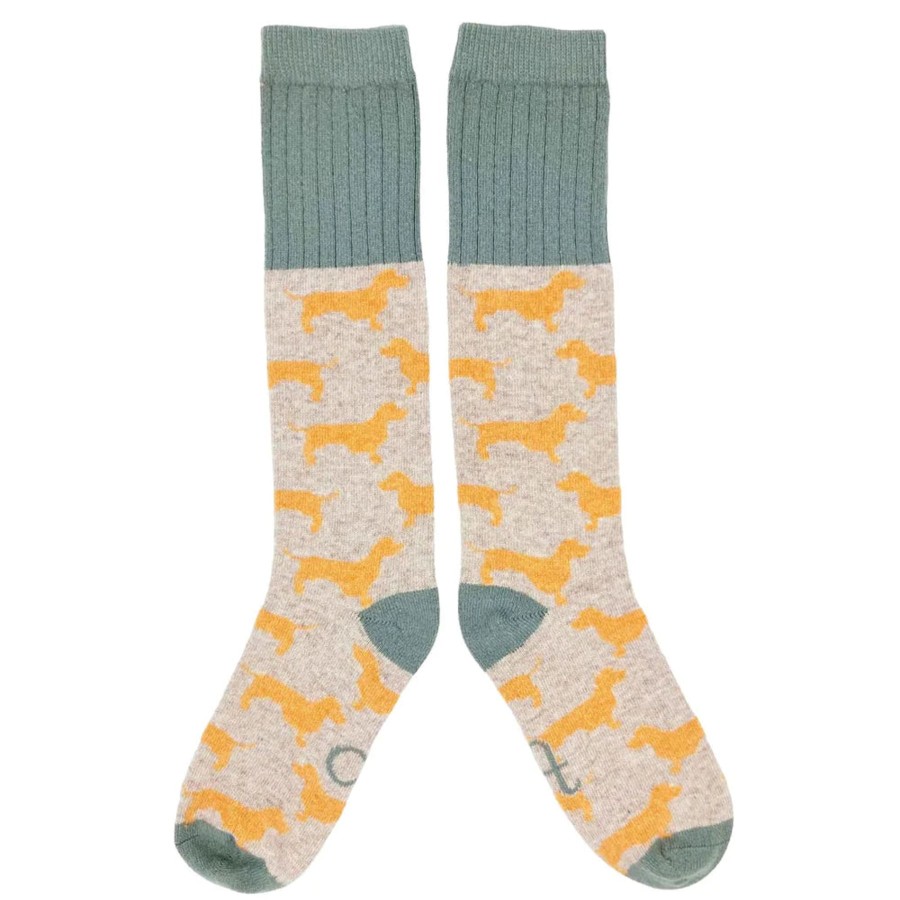 Catherine Tough Ankle Wool Socks - Sausage Dogs Hot