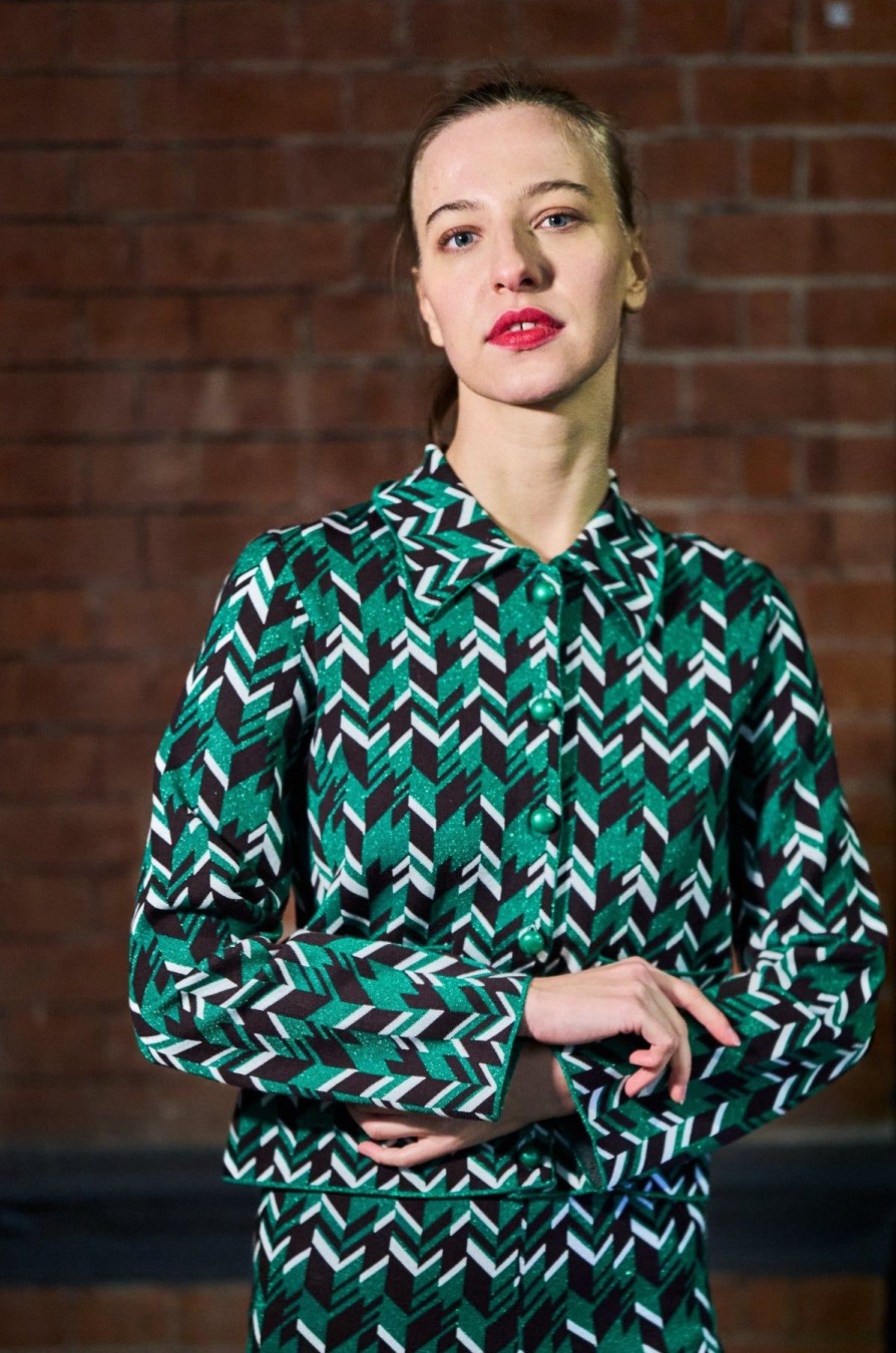 Baum und pferdgarten Geometric Cassandra Cardigan New