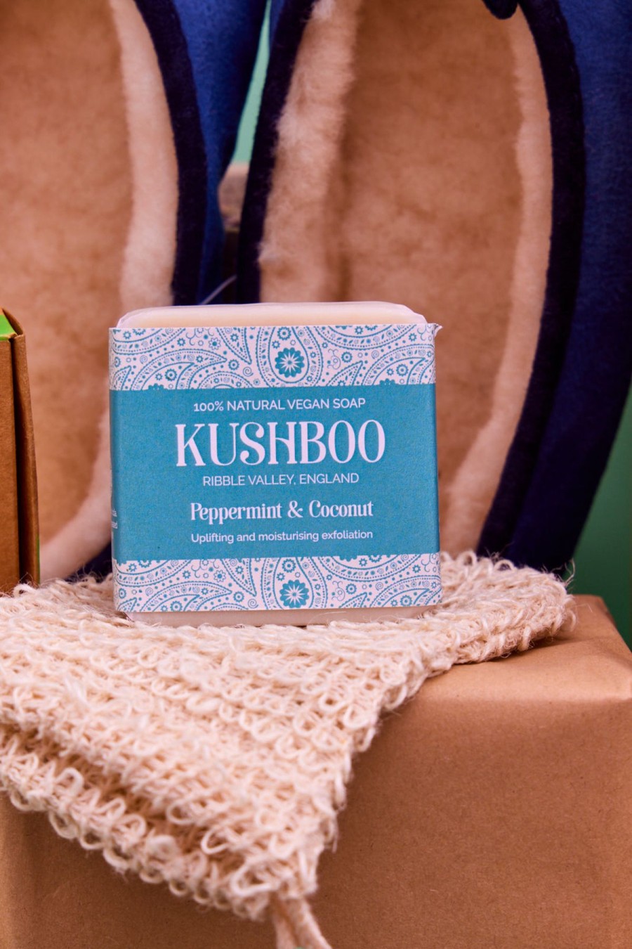 Kushboo Peppermint And Coconut Soap Wholesale