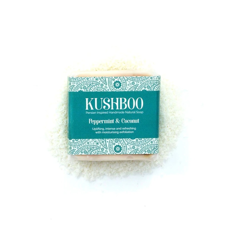 Kushboo Peppermint And Coconut Soap Wholesale