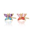 Scream Pretty Colour Pop Butterfly Earrings Clearance