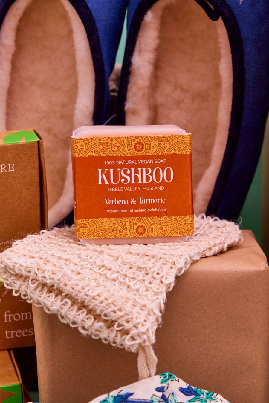 Kushboo Verbena And Turmeric Soap Clearance