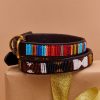 The Jacksons Dog Collar - Mexican Browns Best