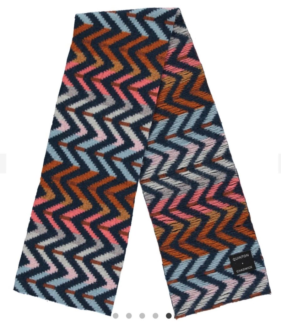 Quinton & Chadwick Small Zig Zag Scarf Wholesale