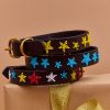 The Jacksons Dog Collar - Yellow Stars Best